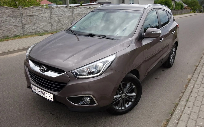 Hyundai ix35 cena 55900 przebieg: 99317, rok produkcji 2014 z Szczuczyn małe 704